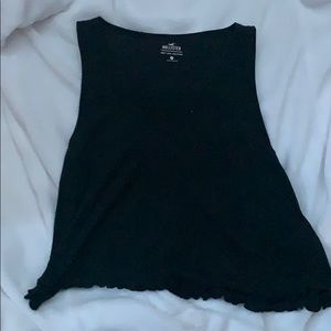 black hollis yet tank top